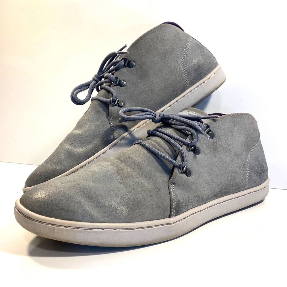 The North Face Mens Size 12 Grey Suede Chukka Casual Shoes